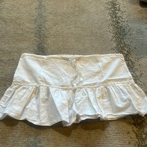 White Victoria secret skirt